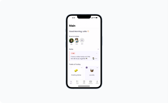 Roomi interface design